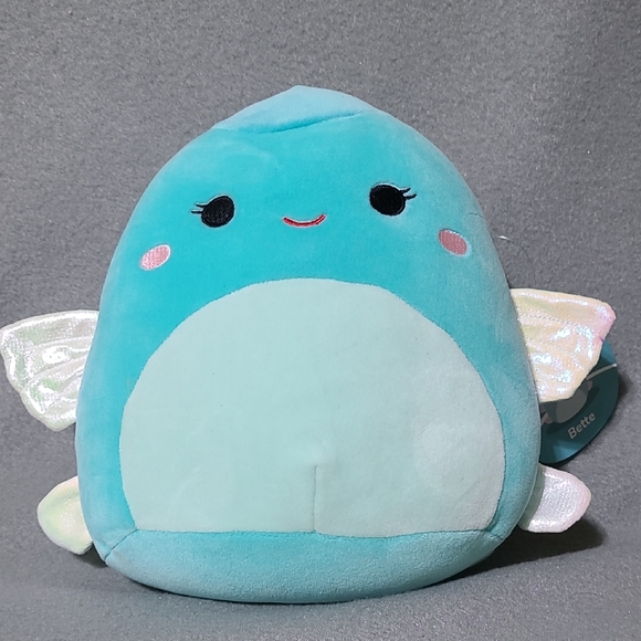 SQUISHMALLOWS Bette Cute Blue Plush Toy with Wings - NEW WITH TAGS - Picture 1 of 9